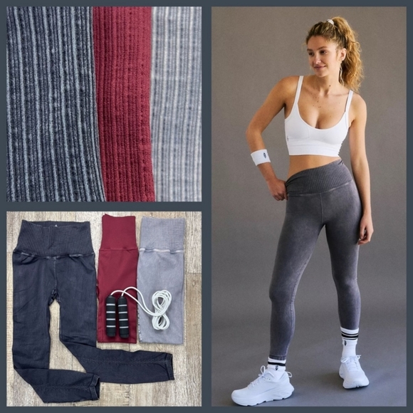 Free People Pants - 3pc Free People Good Karma Legging Bundle